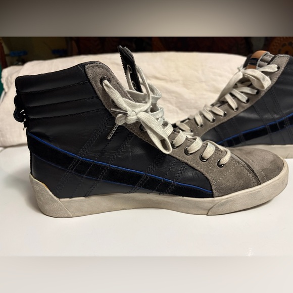 Diesel D-Velows Zipper High-Top Sneakers - Picture 9 of 14